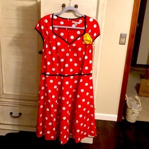 Disney Dress Shop Polka Dot Minnie Dress